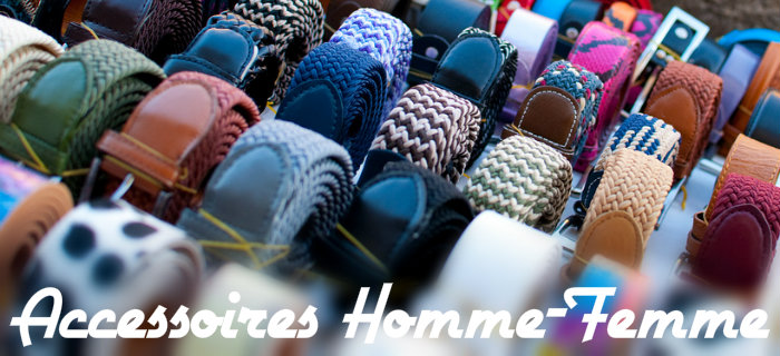 Accessoires homme-femme