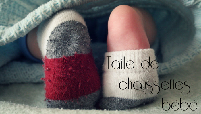 Taille chaussette bb