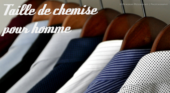 Taille chemise homme