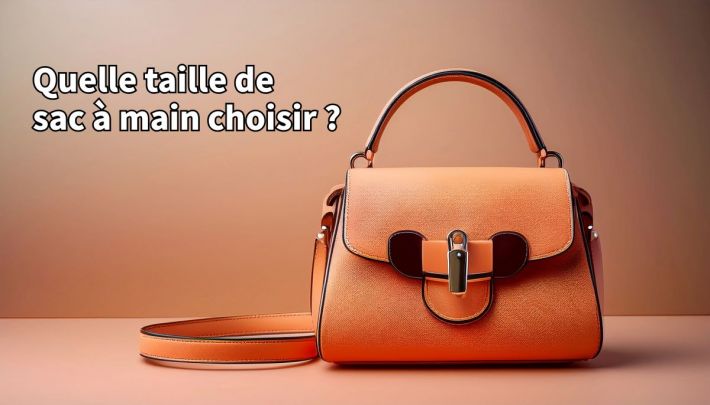 Comment choisir la taille idale pour un sac  main ?